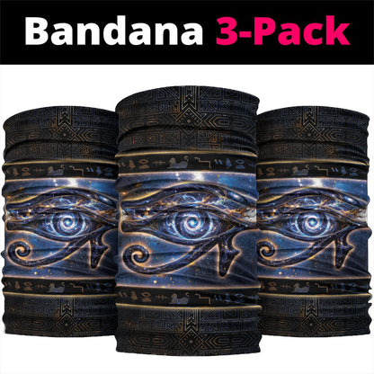 Egypt Eye Of Ra Neck Gaiter Galaxy Zodiac Universe