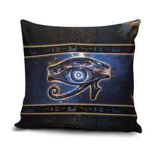 Egypt Eye Of Ra Pillow Cover Galaxy Zodiac Universe
