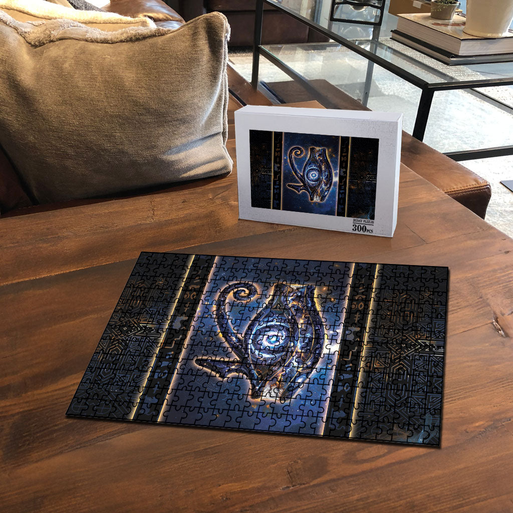 Egypt Eye Of Ra Puzzle Galaxy Zodiac Universe
