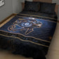 Egypt Eye Of Ra Quilt Bed Set Galaxy Zodiac Universe