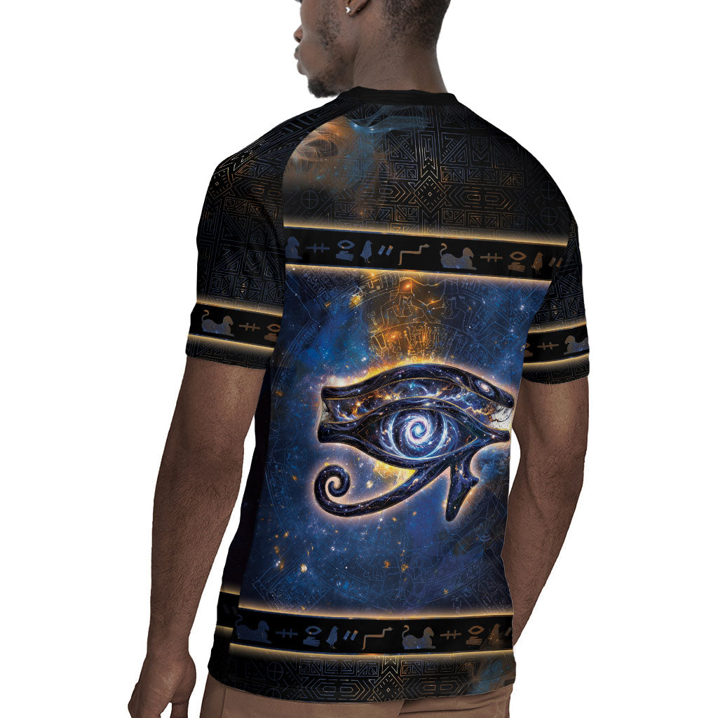Egypt Eye Of Ra Rugby Jersey Galaxy Zodiac Universe