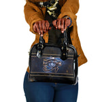 Egypt Eye Of Ra Shoulder Handbag Galaxy Zodiac Universe
