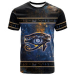 Egypt Eye Of Ra T shirt Galaxy Zodiac Universe