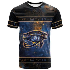 Egypt Eye Of Ra T shirt Galaxy Zodiac Universe