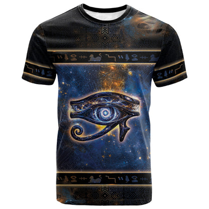 Egypt Eye Of Ra T shirt Galaxy Zodiac Universe