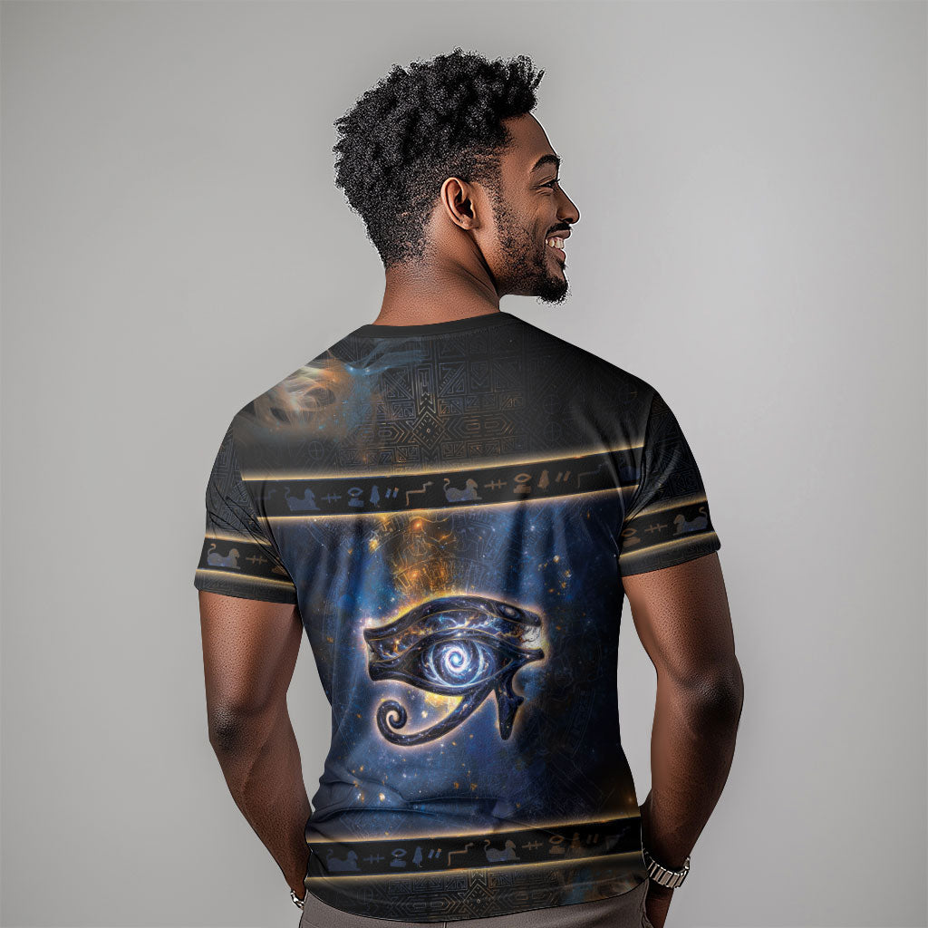 Egypt Eye Of Ra T shirt Galaxy Zodiac Universe