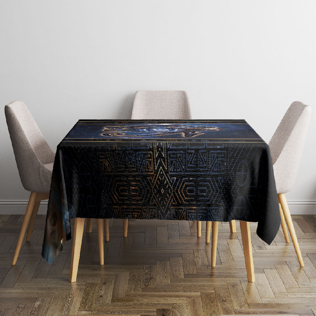 Egypt Eye Of Ra Tablecloth Galaxy Zodiac Universe