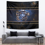 Egypt Eye Of Ra Tapestry Galaxy Zodiac Universe