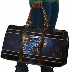 Egypt Eye Of Ra Travel Bag Galaxy Zodiac Universe