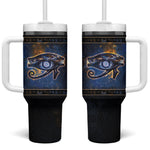 Egypt Eye Of Ra Tumbler With Handle Galaxy Zodiac Universe
