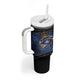 Egypt Eye Of Ra Tumbler With Handle Galaxy Zodiac Universe