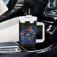 Egypt Eye Of Ra Tumbler With Handle Galaxy Zodiac Universe