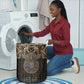 Egypt Eye of Horus Laundry Basket Hieroglyphics Patterns Retro Style
