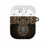 Egypt Eye of Horus AirPods Case Hieroglyphics Patterns Retro Style