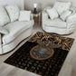 Egypt Eye of Horus Area Rug Hieroglyphics Patterns Retro Style