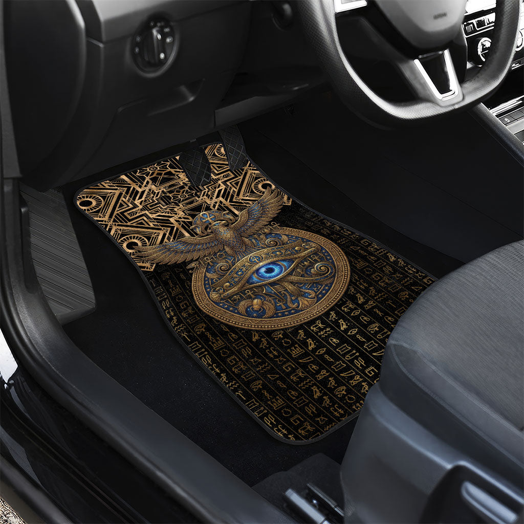 Egypt Eye of Horus Car Mats Hieroglyphics Patterns Retro Style