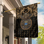 Egypt Eye of Horus Garden Flag Hieroglyphics Patterns Retro Style