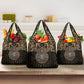 Egypt Eye of Horus Grocery Bag Hieroglyphics Patterns Retro Style