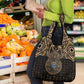Egypt Eye of Horus Grocery Bag Hieroglyphics Patterns Retro Style