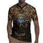 Egypt Eye of Horus Rugby Jersey Hieroglyphics Patterns Retro Style