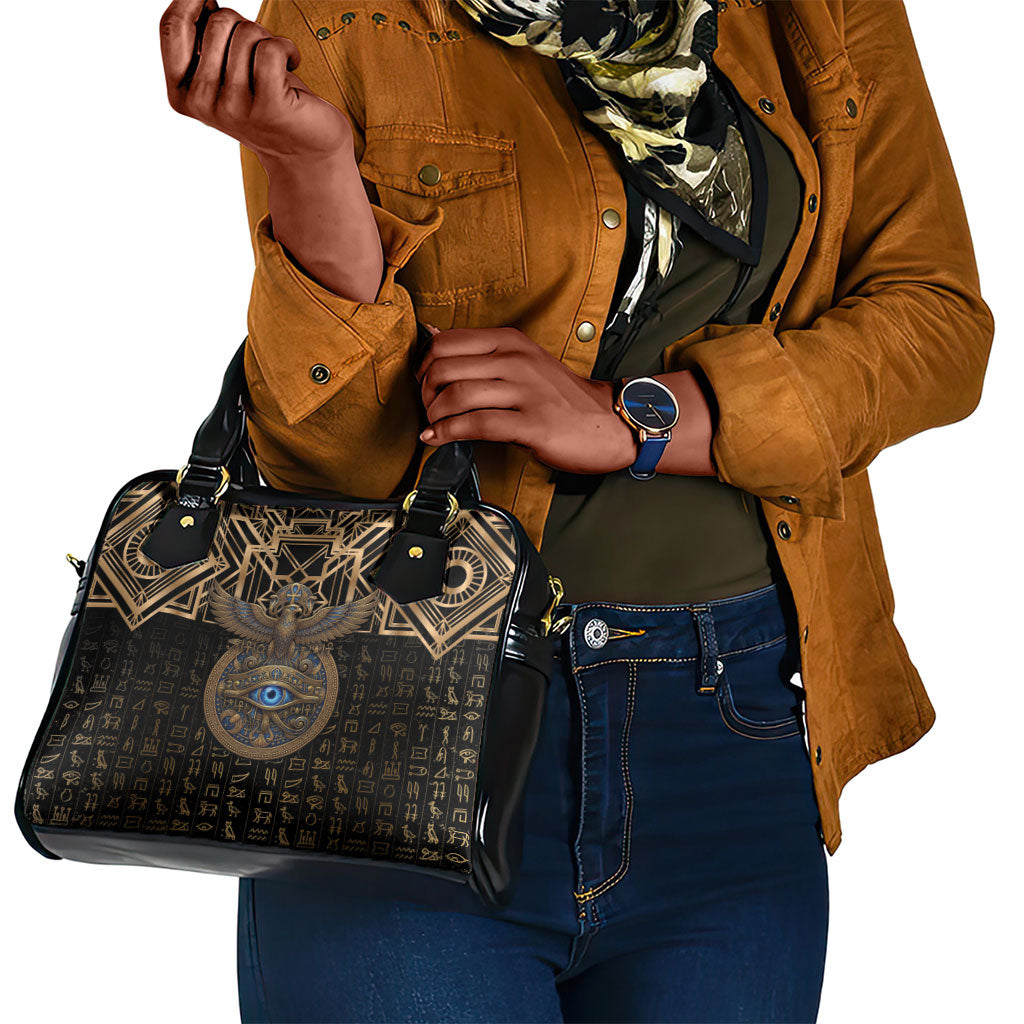 Egypt Eye of Horus Shoulder Handbag Hieroglyphics Patterns Retro Style