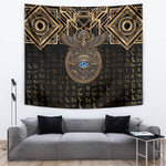 Egypt Eye of Horus Tapestry Hieroglyphics Patterns Retro Style