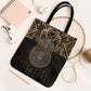 Egypt Eye of Horus Tote Bag Hieroglyphics Patterns Retro Style