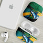 Afro-Jamaicans Fishing AirPods Case Blue Marlin Fish