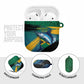 Afro-Jamaicans Fishing AirPods Case Blue Marlin Fish