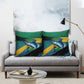 Afro-Jamaicans Fishing Pillow Cover Blue Marlin Fish