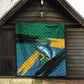 Afro-Jamaicans Fishing Quilt Blue Marlin Fish