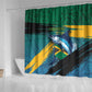 Afro-Jamaicans Fishing Shower Curtain Blue Marlin Fish