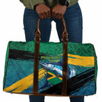 Afro-Jamaicans Fishing Travel Bag Blue Marlin Fish