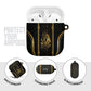 Egypt Was Sceptre AirPods Case Gold Pharaoh Patterns