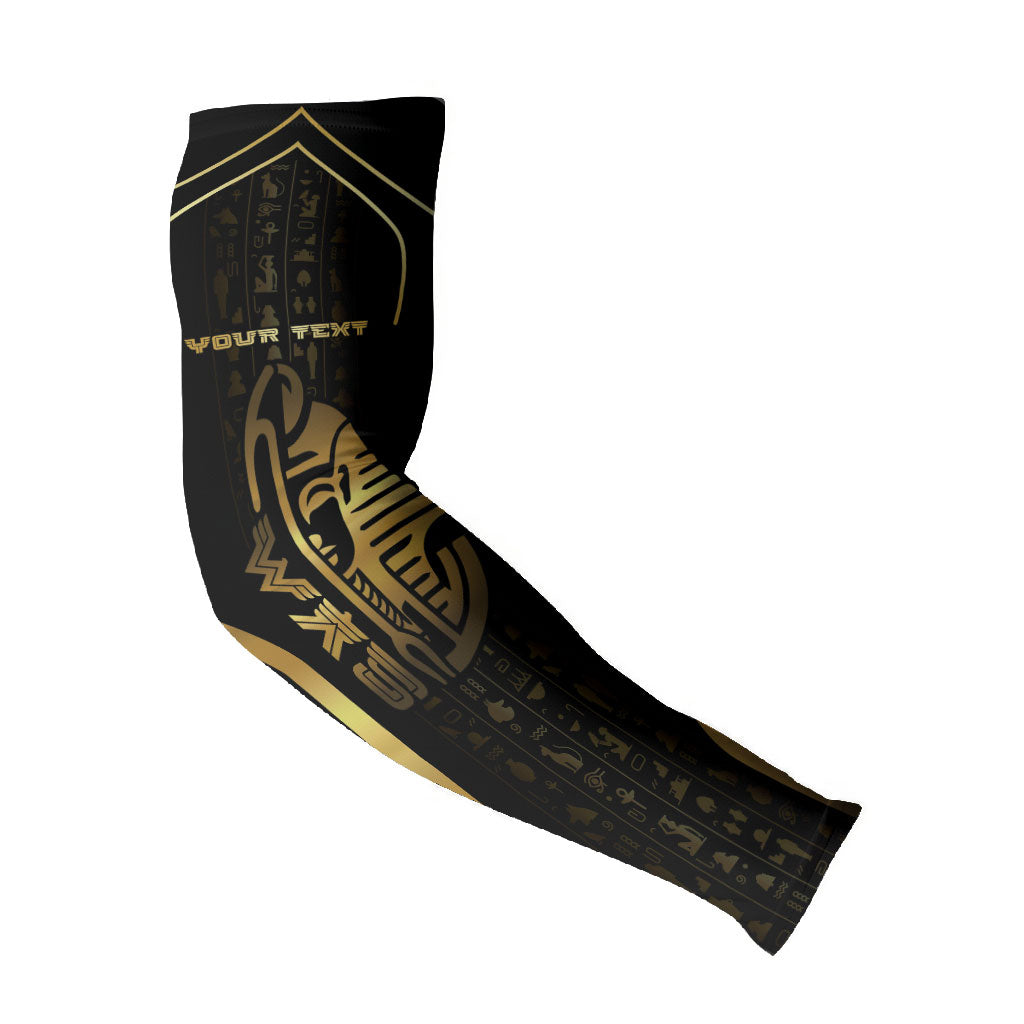 Personalized Egypt Was Sceptre Arm Sleeves Gold Pharaoh Patterns