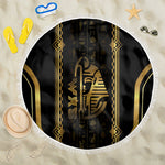 Egypt Was Sceptre Beach Blanket Gold Pharaoh Patterns