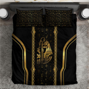 Egypt Was Sceptre Bedding Set Gold Pharaoh Patterns