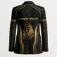 Personalized Egypt Was Sceptre Blazer Gold Pharaoh Patterns