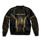 Personalized Egypt Was Sceptre Bomber Jacket Gold Pharaoh Patterns