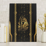 Egypt Was Sceptre Canvas Wall Art Gold Pharaoh Patterns