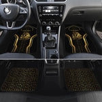 Personalized Egypt Was Sceptre Car Mats Gold Pharaoh Patterns