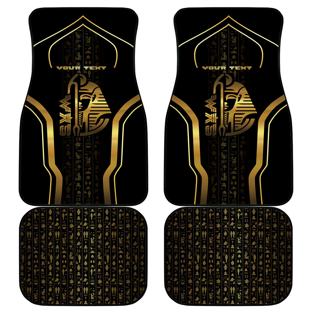 Personalized Egypt Was Sceptre Car Mats Gold Pharaoh Patterns
