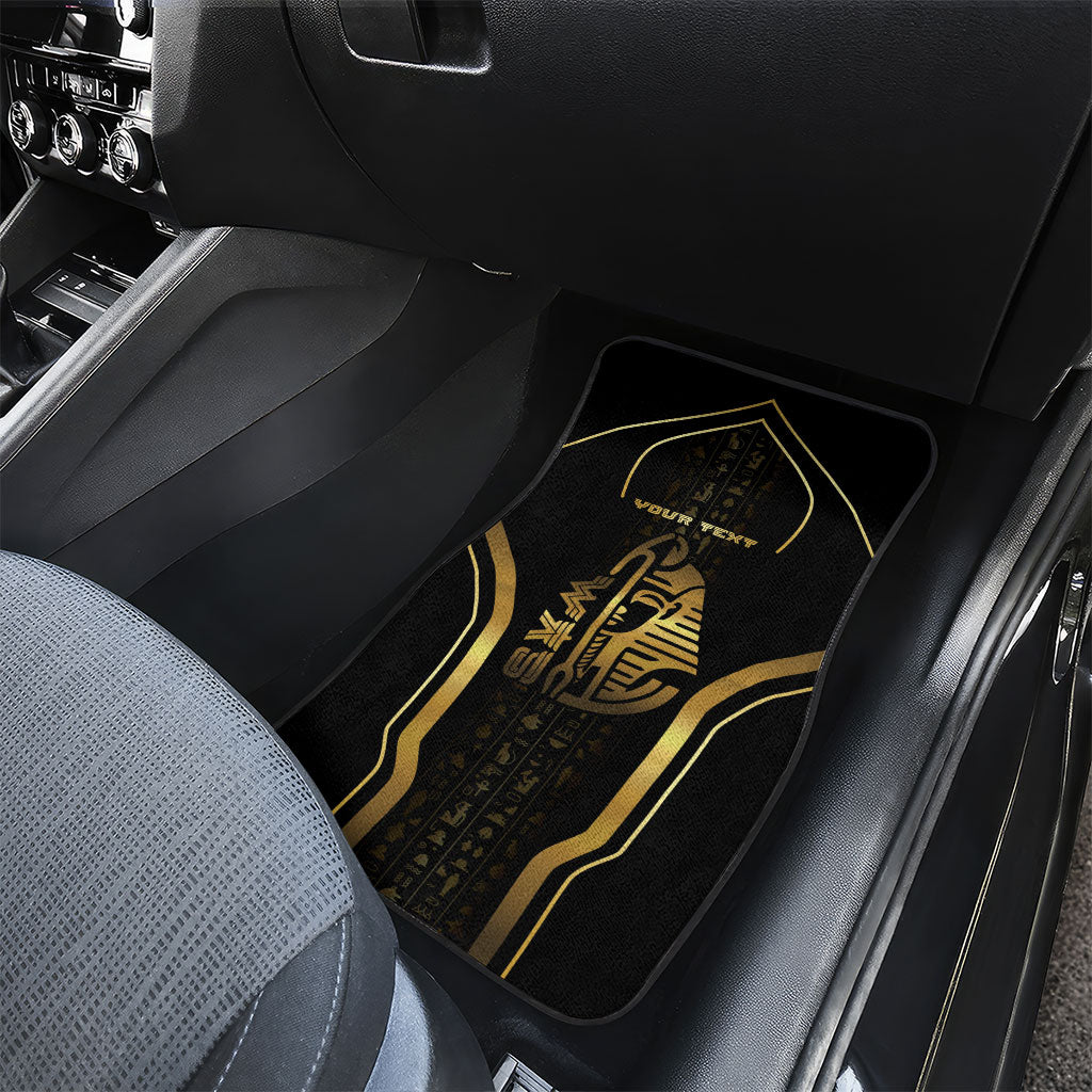 Personalized Egypt Was Sceptre Car Mats Gold Pharaoh Patterns