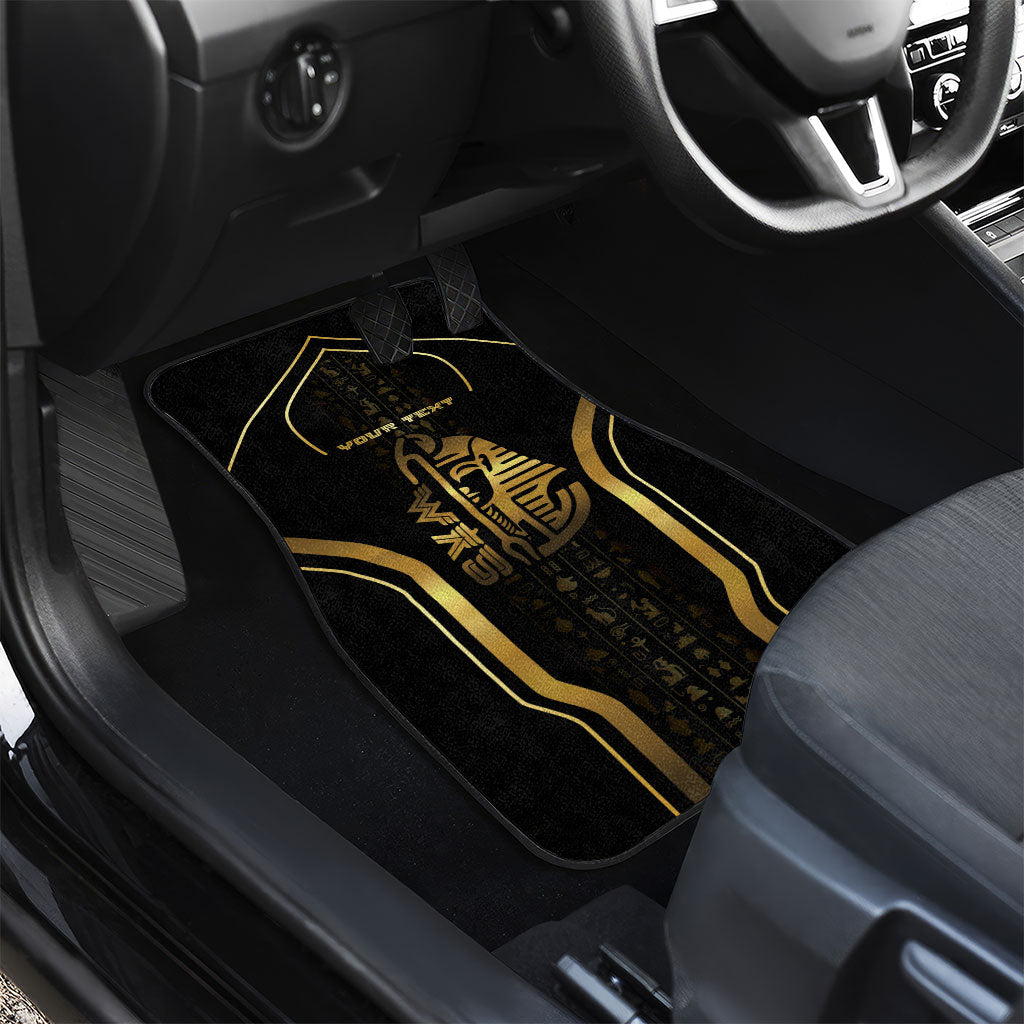 Personalized Egypt Was Sceptre Car Mats Gold Pharaoh Patterns