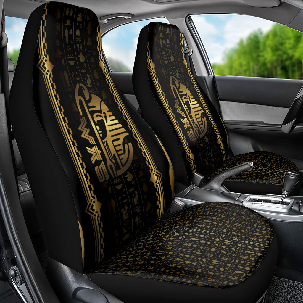 Egypt Was Sceptre Car Seat Cover Gold Pharaoh Patterns