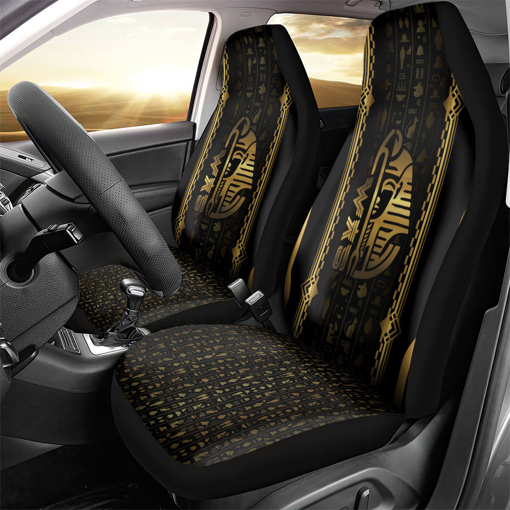 Egypt Was Sceptre Car Seat Cover Gold Pharaoh Patterns