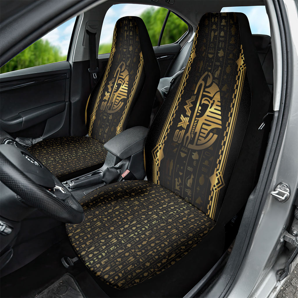 Egypt Was Sceptre Car Seat Cover Gold Pharaoh Patterns