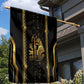 Egypt Was Sceptre Garden Flag Gold Pharaoh Patterns
