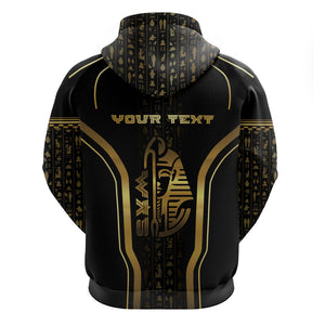 Personalized Egypt Was Sceptre Hoodie Gold Pharaoh Patterns