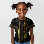 Personalized Egypt Was Sceptre Kid T shirt Gold Pharaoh Patterns